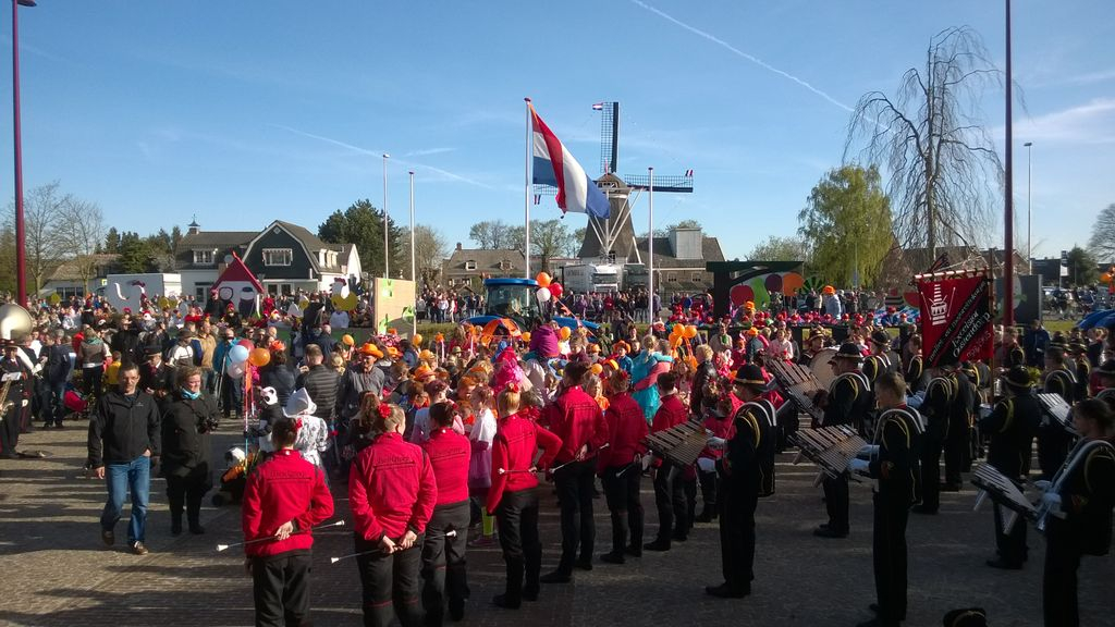 Foto: Oranjefeest in Oostendorp
