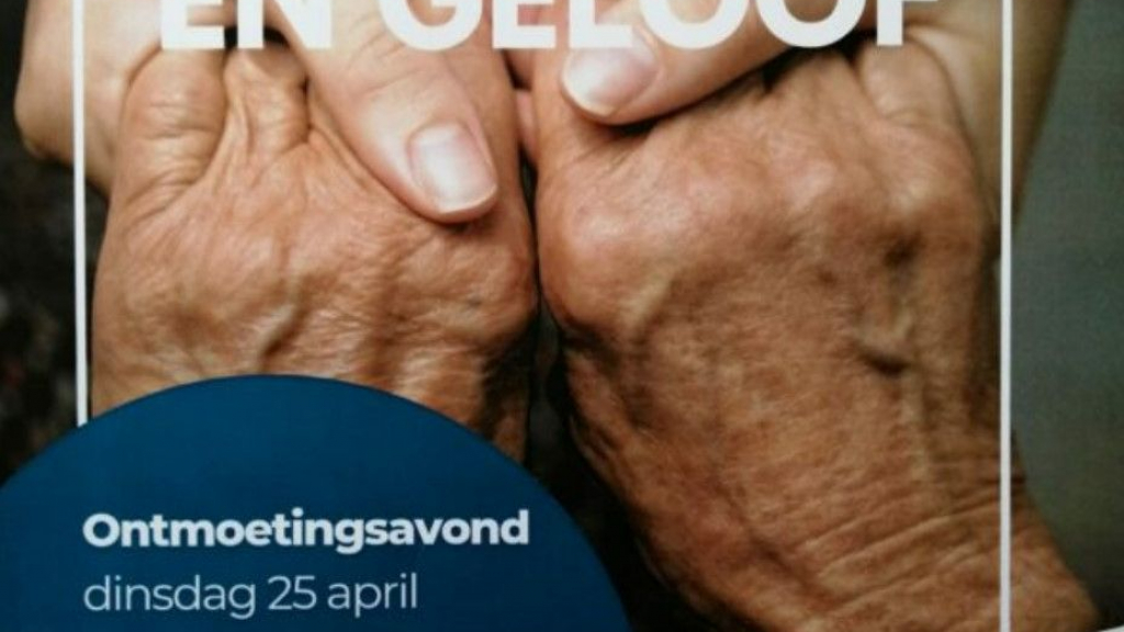 Foto: Ontmoetingsavond dementie en geloof in Maranathakerk