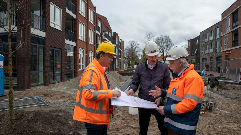 Foto: Afronding winkelcentrum 't Harde
