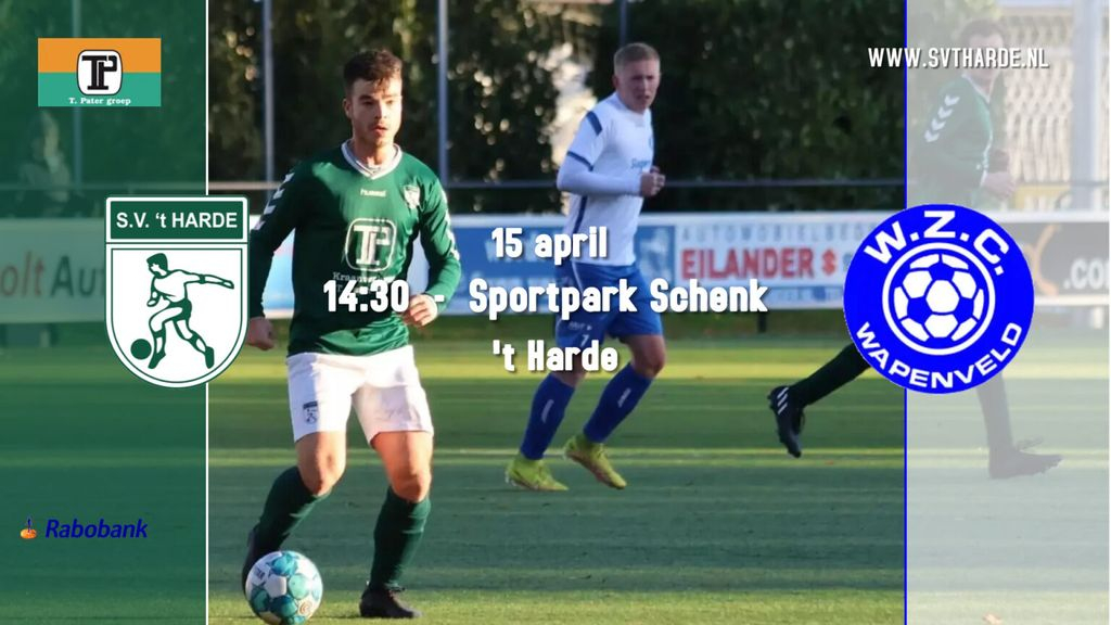 Foto: Voorbeschouwing S.V. ’t Harde – WZC