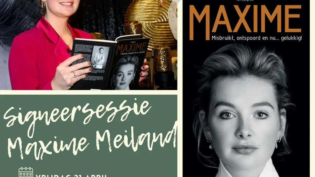 Foto: Signeersessie Maxime Meiland