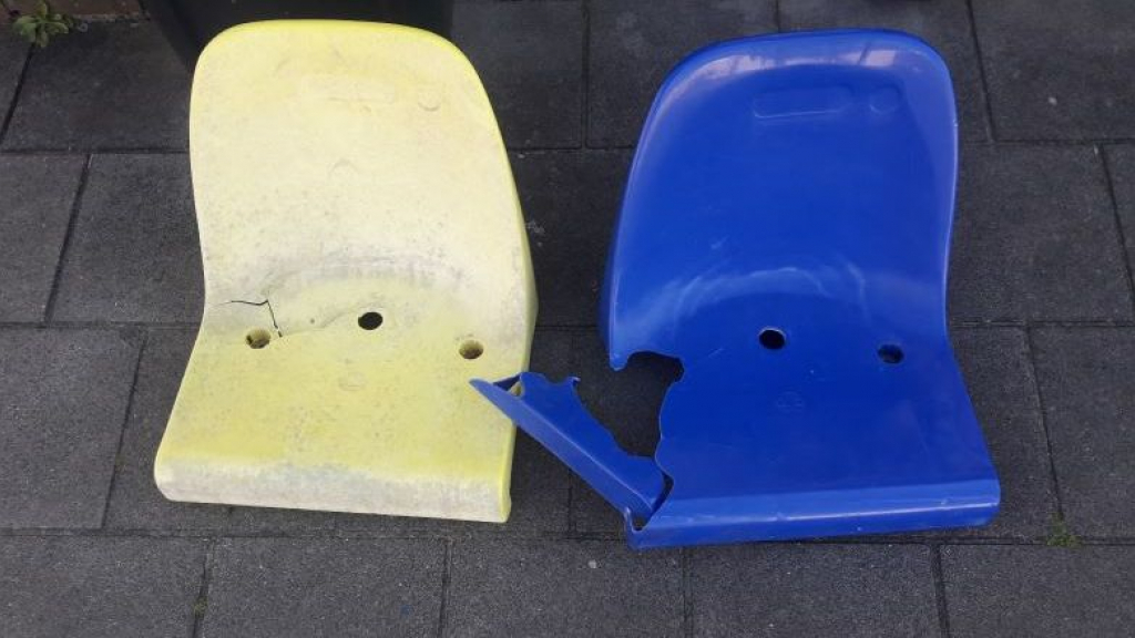 Foto: Veel vandalisme en vernielingen bij sportverenigingen