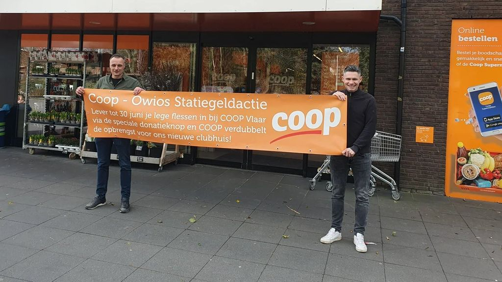 Foto: COOP statiegeldactie  voor OWIOS
