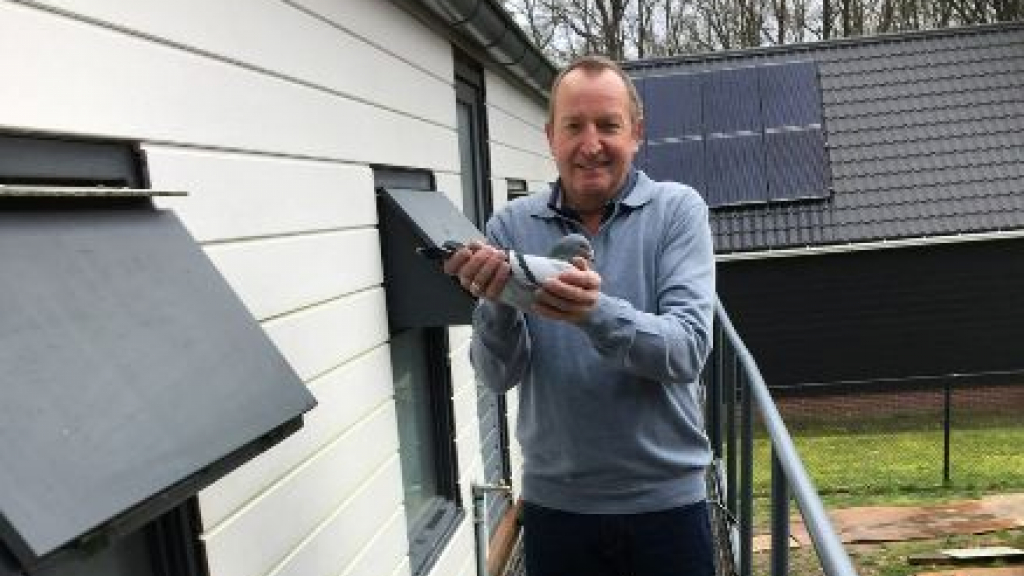 Foto: Totale verkoop duiven Dick Fijn uit 't Loo