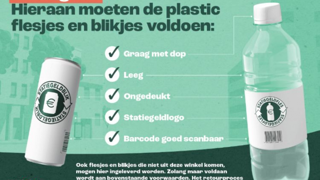 Foto: DSV zamelt ook statiegeldblikjes in