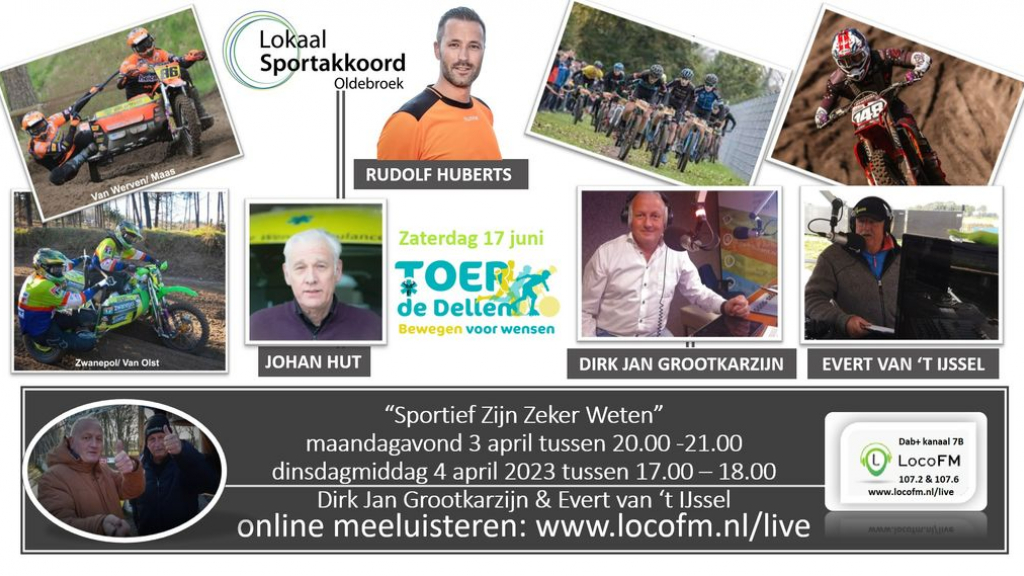Foto: Motocross, Toer de Dellen, Lokaal Sportakkoord bij Sportief Zijn Zeker Weten
