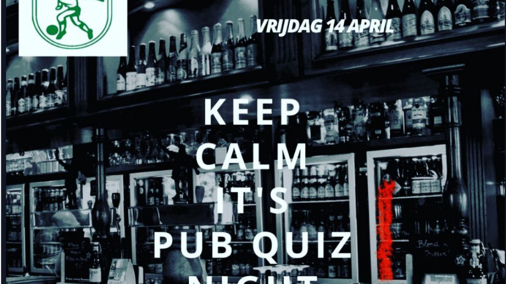 Foto: Aanmelding pubquiz bij S.V. ‘t Harde
