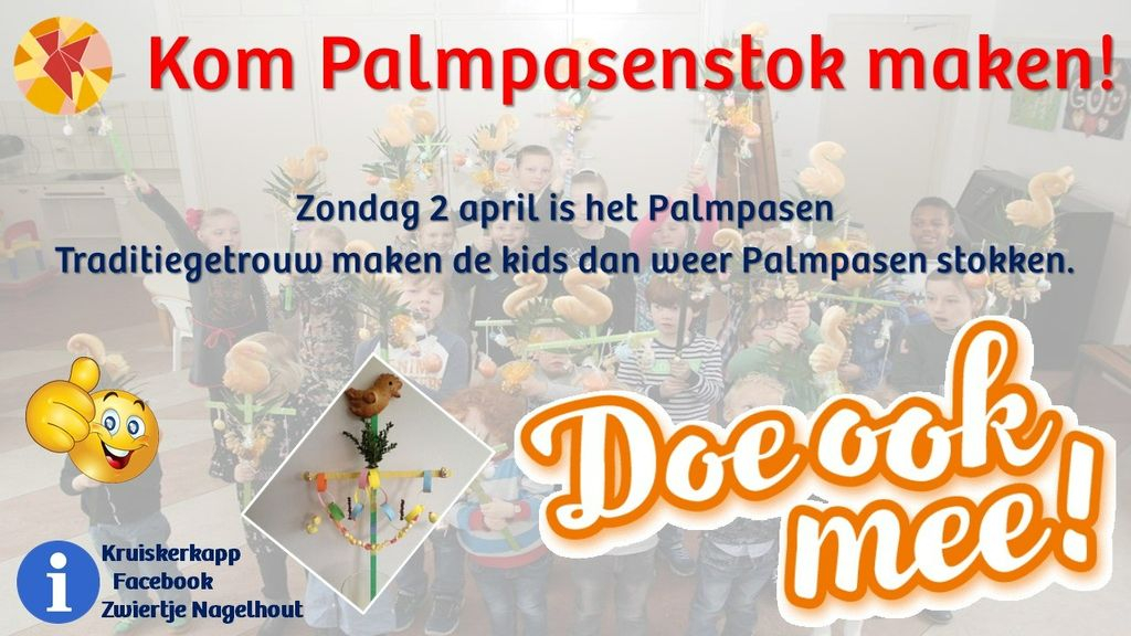 Foto: Kom een Palmpasenstok maken