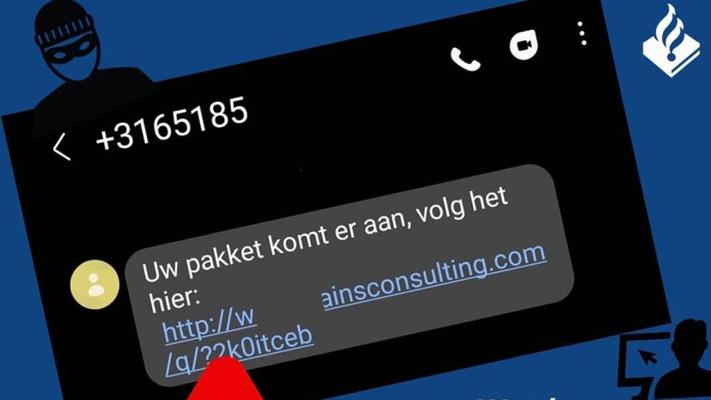 Foto: Valse sms’jes over pakketjes in omloop