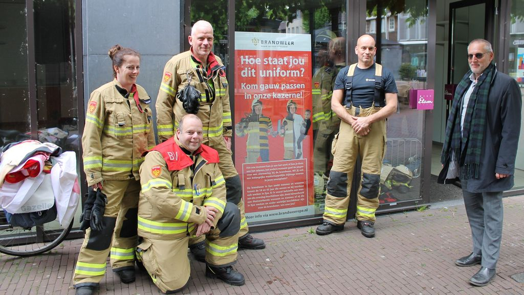 Foto: Brandweer van Epe zeer creatief