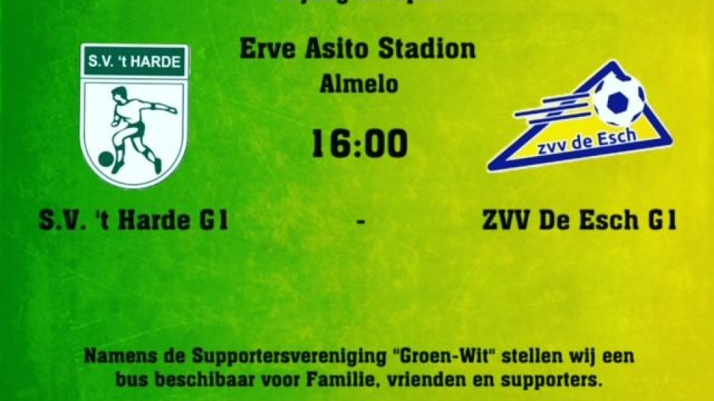 Foto: Busreis naar Bekerfinale S.V. ‘t Harde G1