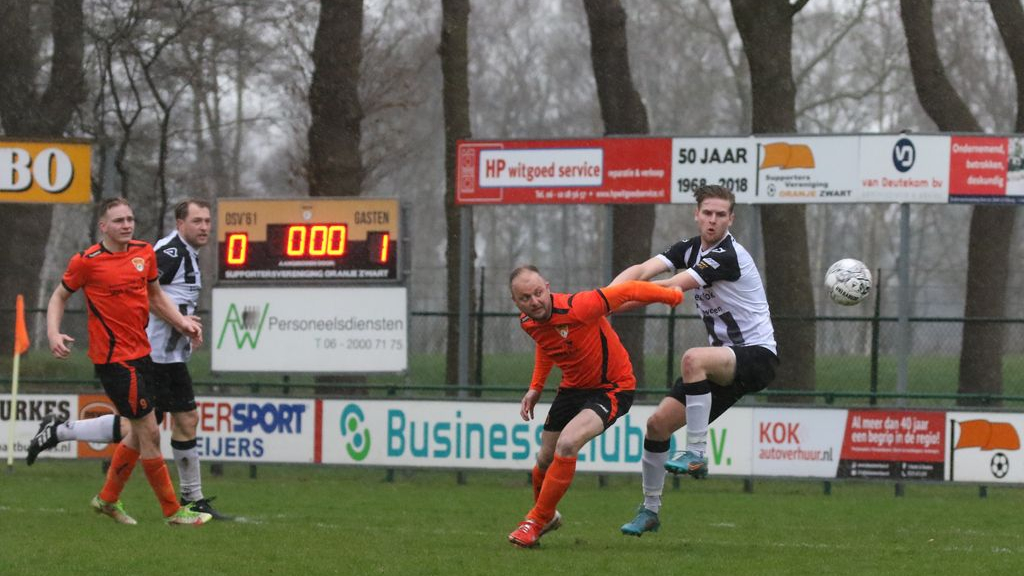 Foto: DSV is er nog niet na nederlaag tegen Zwart Wit: 0 – 1