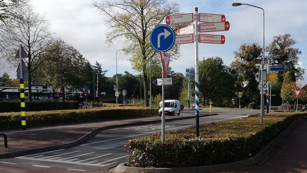Foto: Busstation niet naar Transferium