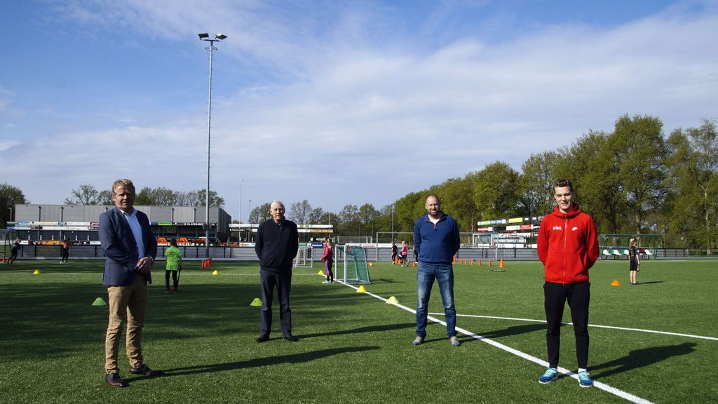 Foto: SV ’t Harde stelt voetbalvelden beschikbaar voor basisscholen