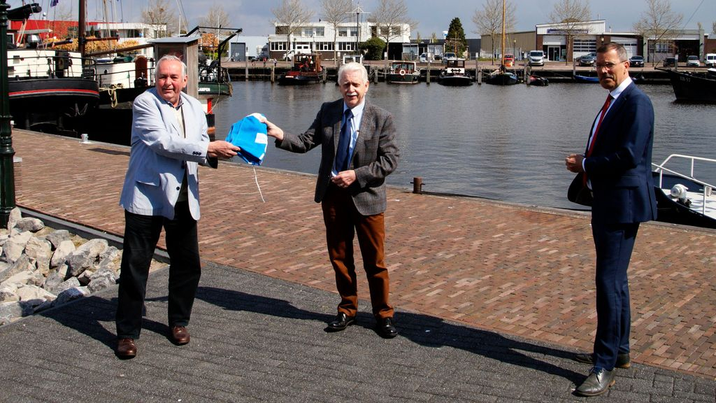 Foto: De Blauwe Vlag wappert weer in Elburg