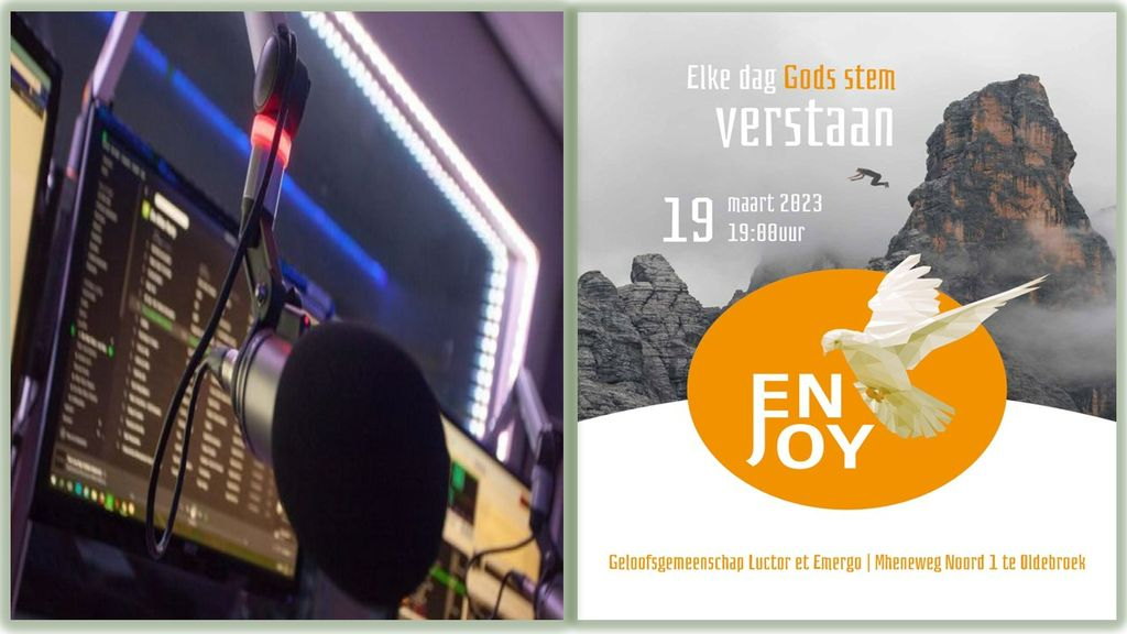 Foto: Enjoy avonden Luctor et Emergo centraal bij Aan Tafel Met op LocoFM