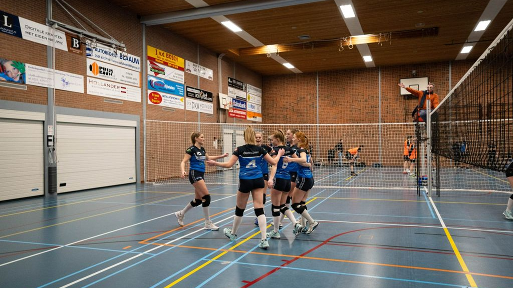 Foto: Zaterdag druk volleybalprogramma in de Talter