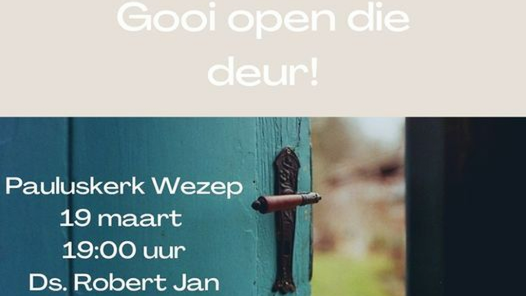 Foto: Praisedienst zondag 19 maart