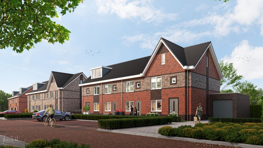 Foto: Drive-thru bij nieuwbouwproject de Zagerij in Elspeet