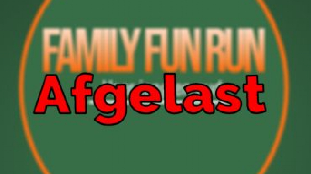 Foto: Family Fun Run geannuleerd