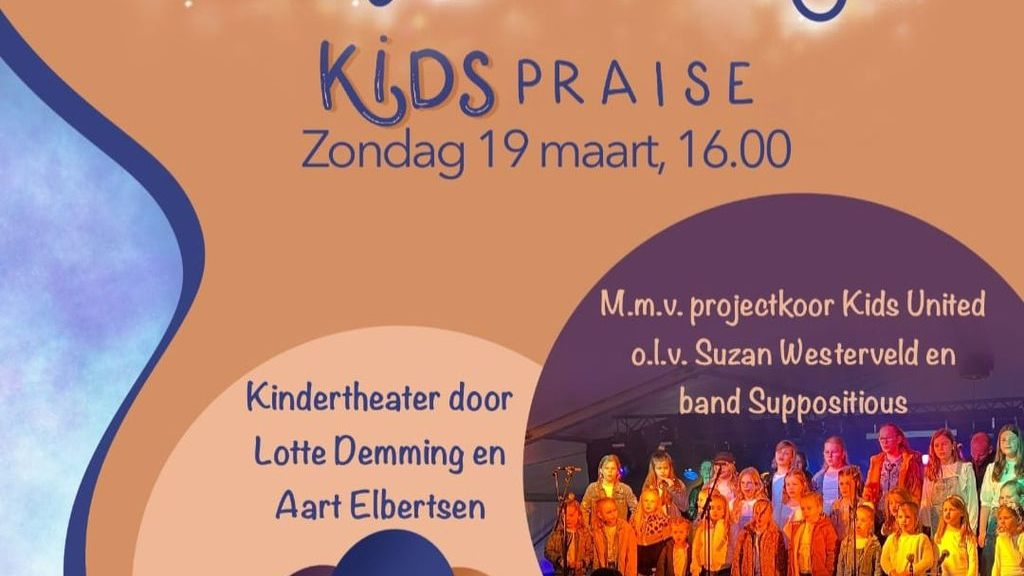 Foto: Kids Praise met als thema ‘Ik mag schitteren’