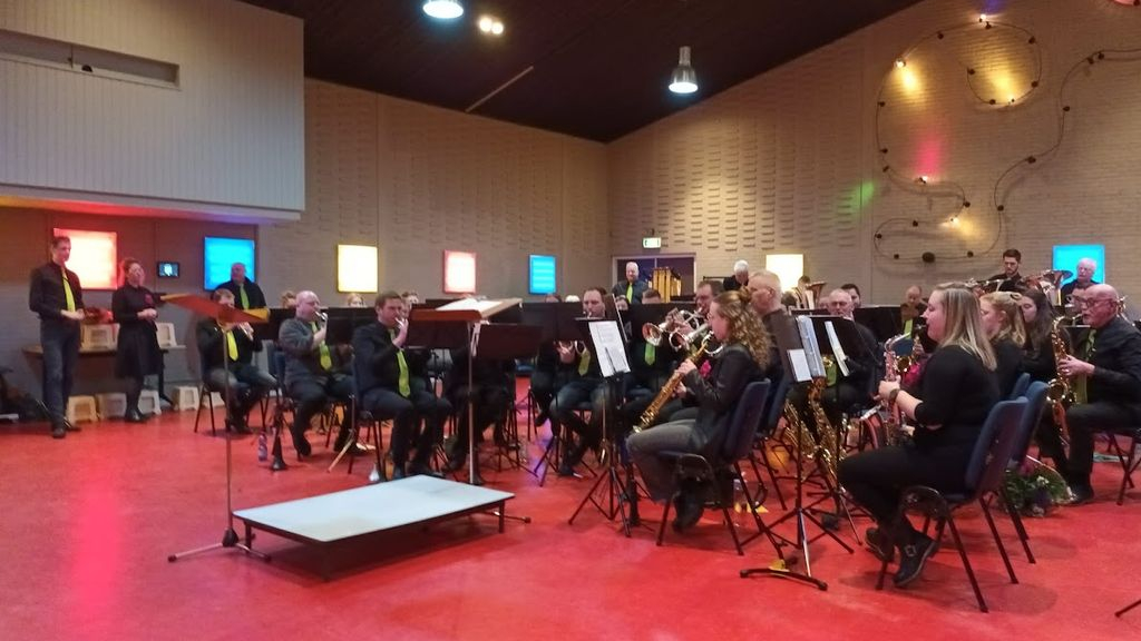 Foto: Concordia Elburg naar Concertconcours in Zutphen