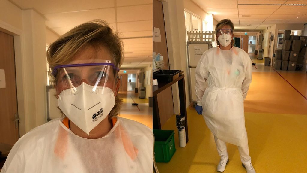 Foto: Wethouder springt bij op de intensive care: 'Corona ís geen broodje aap'