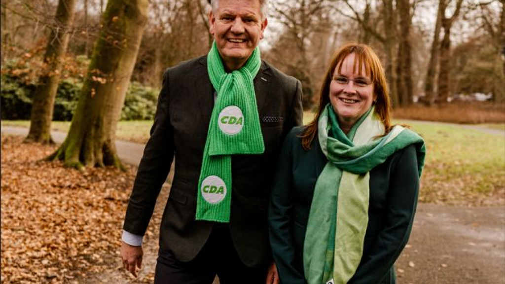 Foto: De CDA woontour: Wezep
