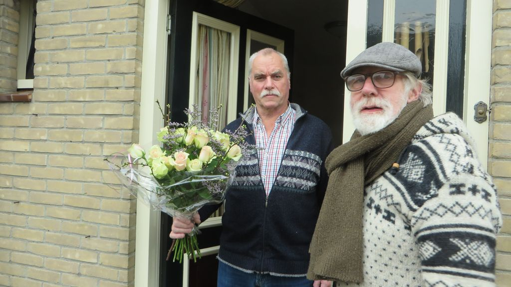 Foto: Jacob Hop 25 jaar Bingomaster op Hoge Enk