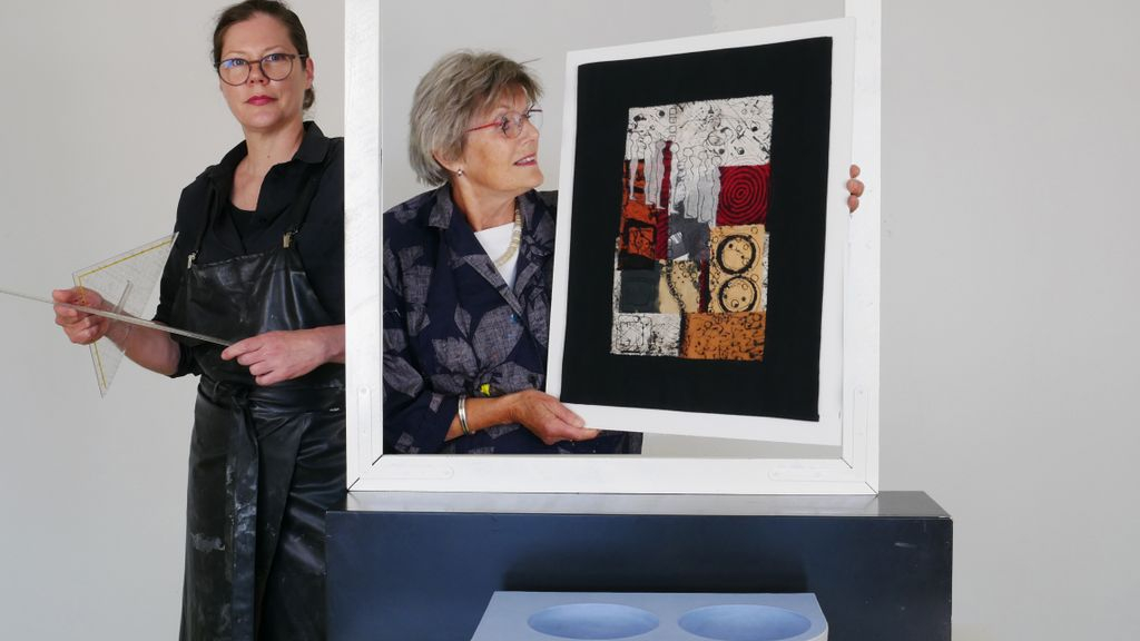 Foto: Nieuwe duo-expositie van lokale kunstenaars te zien in Veluvine