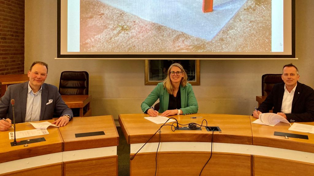 Foto: Samoza en Mennorode krijgen eigen bluswatervoorziening