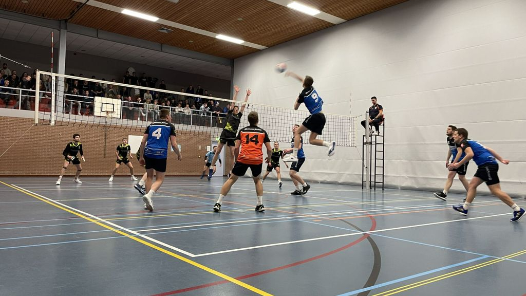 Foto: Mooi affiche voor Blauw Wit mannen
