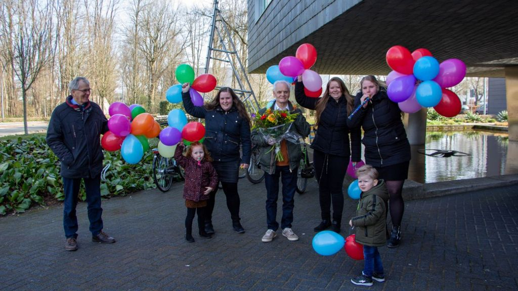 Foto: Harm na bijna 50 jaar met pensioen maar stilzitten doet hij niet