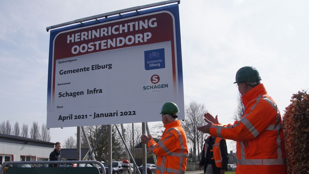 Foto: Investering herinrichting van Oostendorp ongeveer 2,1 miljoen euro