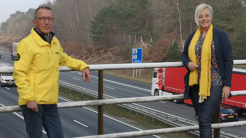 Foto: Gemeentebelang: windmolens langs A28, niet langs het Veluwemeer