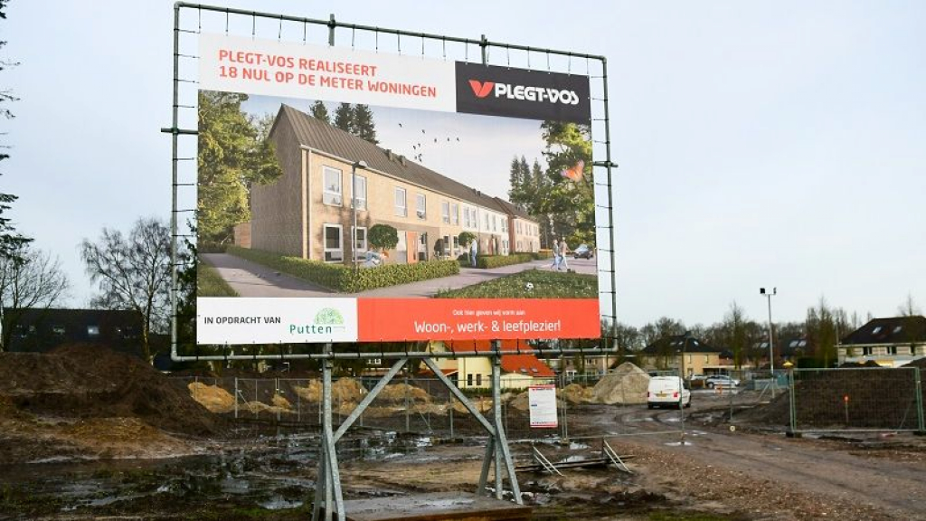 Foto: Corona geen belemmering voor bouw nieuwe woningen in Putten