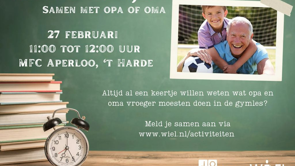 Foto: Vakantie-instuif: Opa/Oma & kleinkind: Terug in de Tijd!