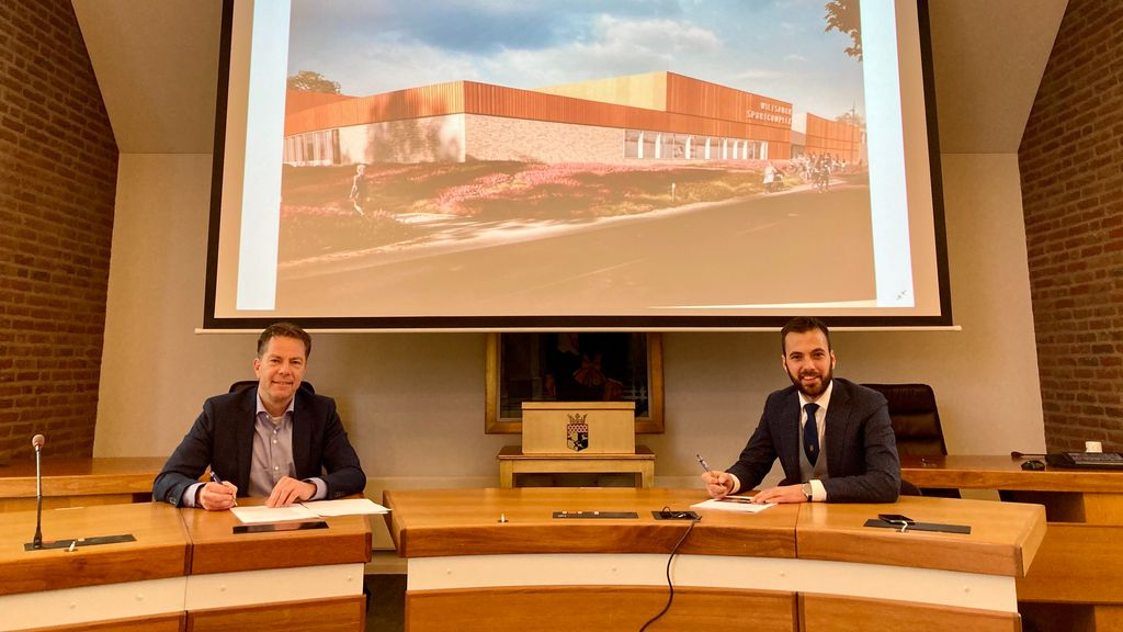 Foto: Handtekeningen gezet voor nieuw sport- en recreatiecentrum De Wiltsangh