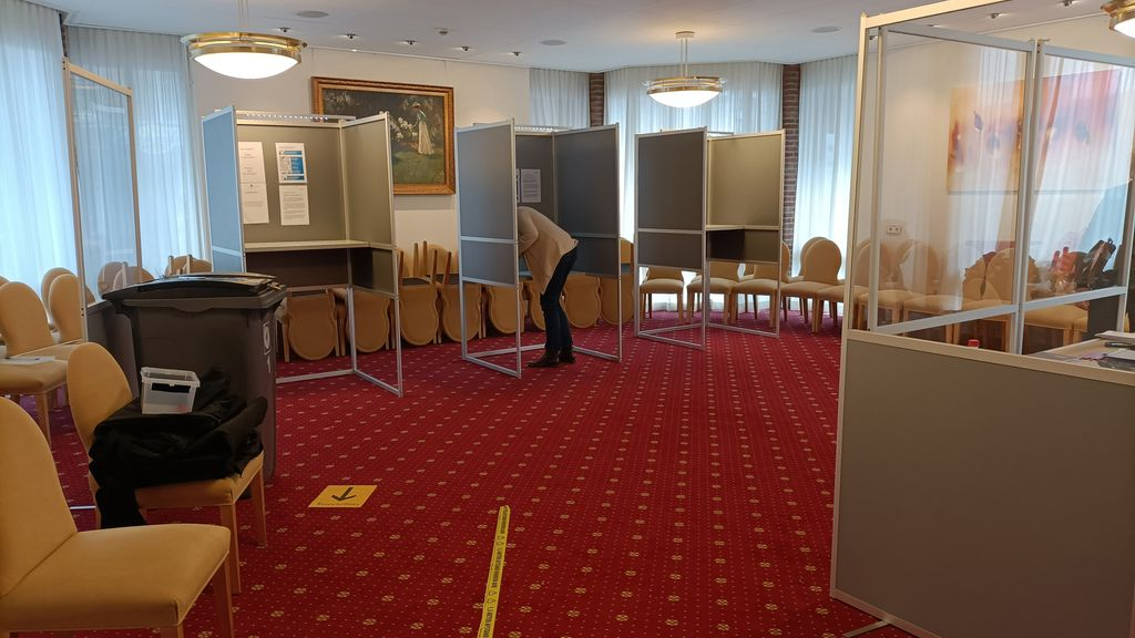 Foto: Het stemmen voor de Tweede Kamerverkiezingen is begonnen