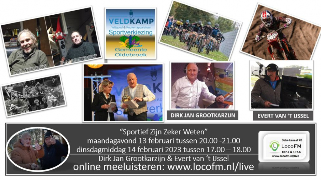 Foto: Sportverkiezingen, mountainbiken, wielrennen en motocross bij Sportief Zijn Zeker Weten