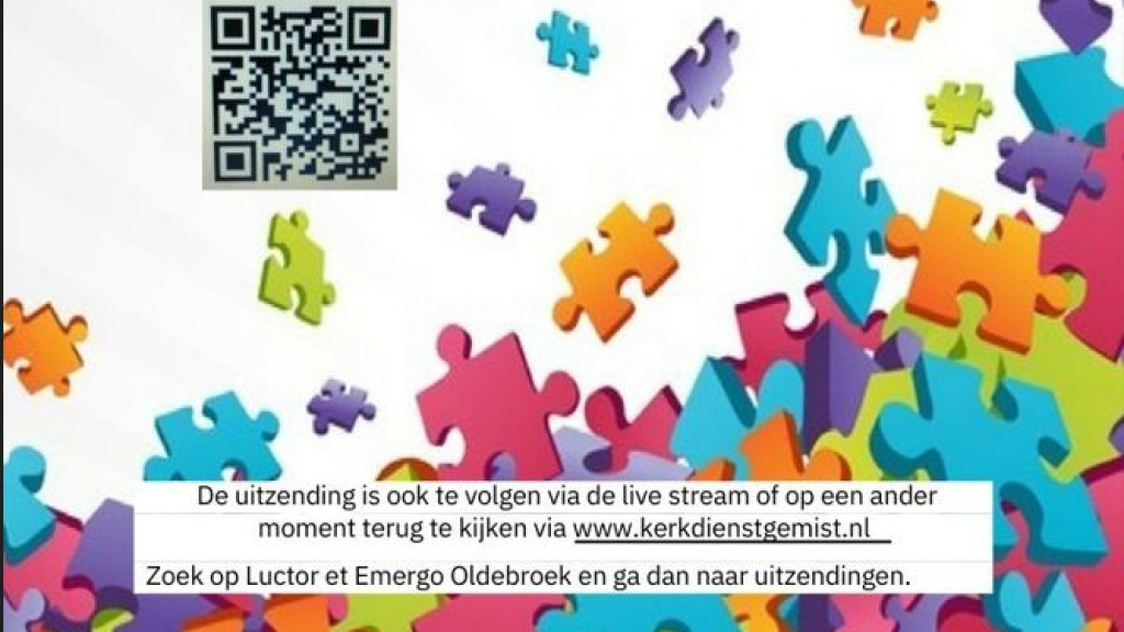 Foto: ‘Een puzzelstukje in Gods plan’