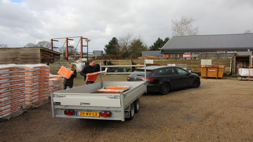 Foto: Drive Inn Potgrond verkoop voor Elspeetse Fanfare korps