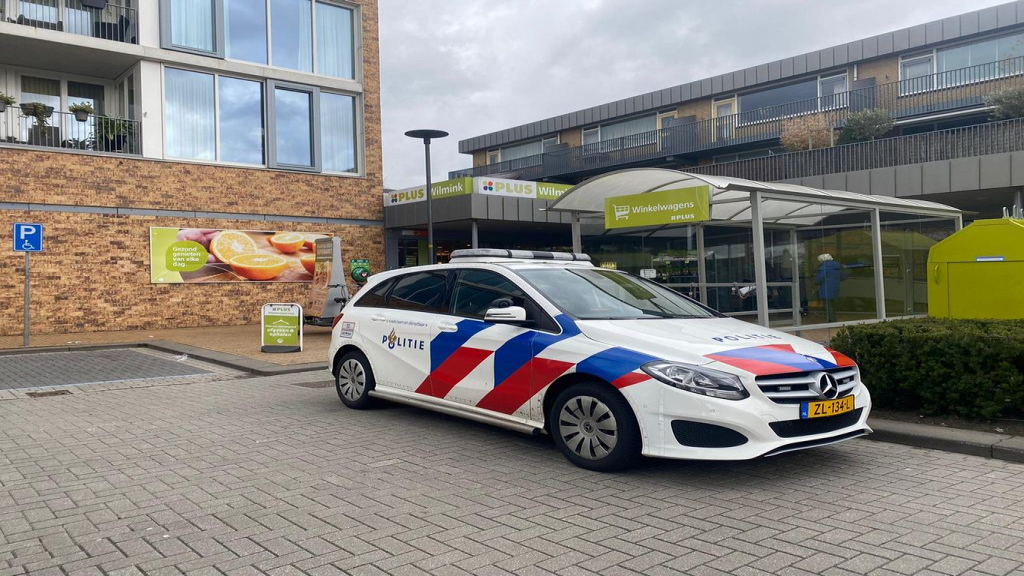 Foto: Winkeldiefstal bij de Plus