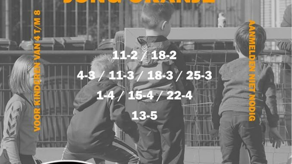 Foto: Jong Oranje weer van start bij DSV'61