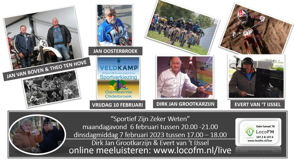 Foto: Jan Oosterbroek, Sportverkiezingen mountainbiken en motocross bij Sportief Zijn Zeker Weten
