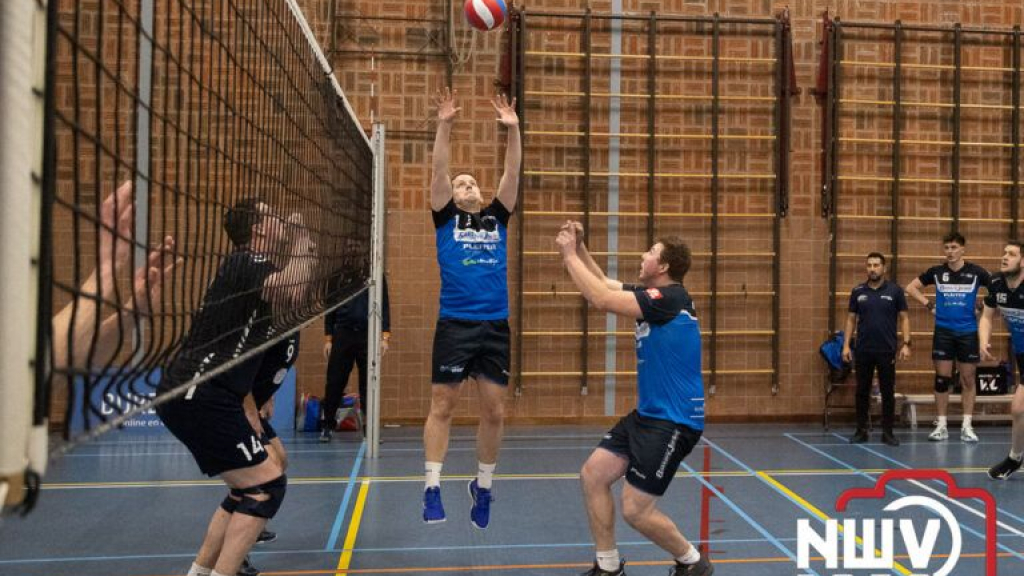 Foto: Gemakkelijke overwinning Heren 1 Blauw Wit