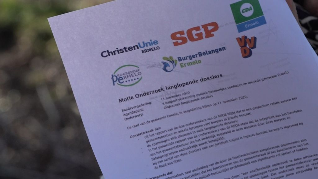 Foto: Raadsenquête op de tocht; bezorgde Ermeloërs willen grondig onderzoek naar 'hoofdpijndossiers'