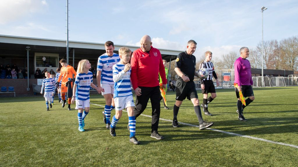 Foto: Strijdend ESC wint met 1-0 van vv Elspeet