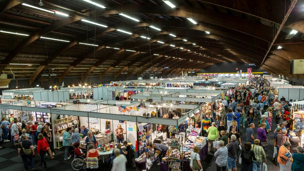 Foto: Trends spotten voor D.I.Y. en makers op Handwerkbeurs in Zwolle