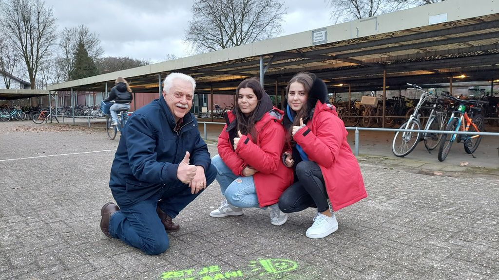 Foto: Geslaagde ‘AAN in het donker’-fietsverlichtingsactie